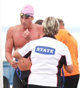 Kane Radford after winning the national title in Taupo last year.